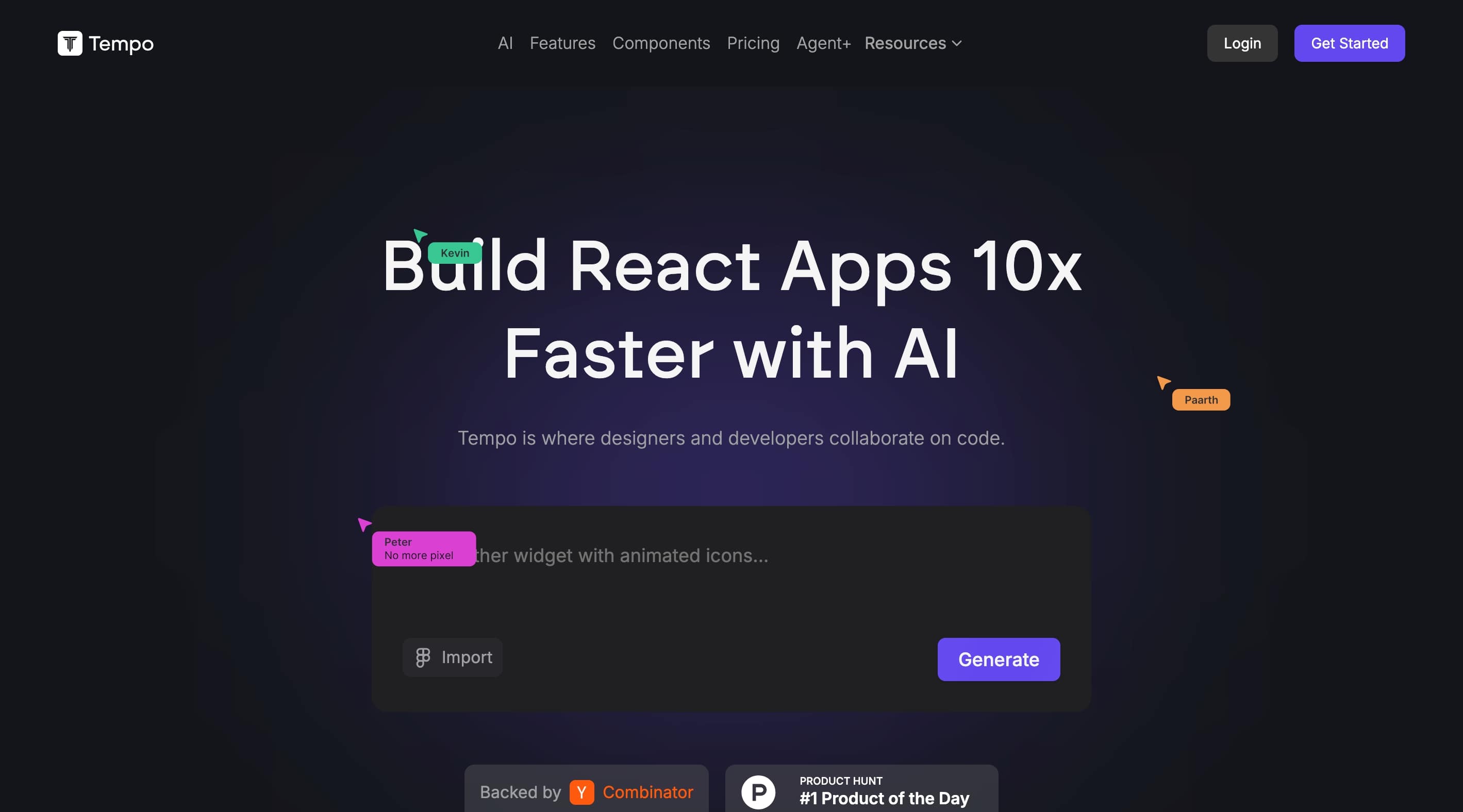 tempo labs vibe coding tools